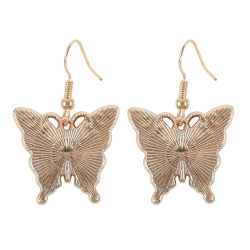 Flaming Butterfly Earrings