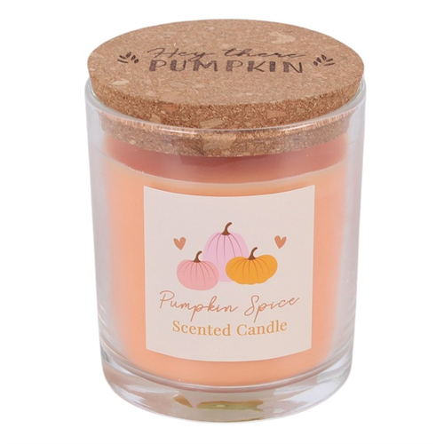 Pumpkin Pie Candle with Cork Lid